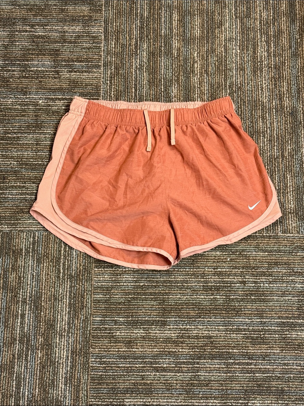 Nike Women’s Coral Peach Athletic Shorts